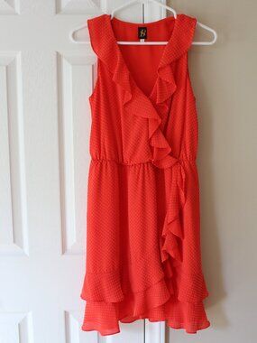 Anthropologie S+B dress, size 2, coral